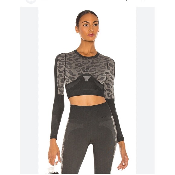 Stella McCartney + Adidas top women's size small athletic workout gray‎ - Picture 1 of 10